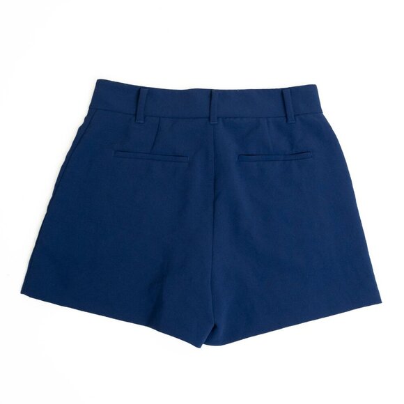 Aritzia High Waist Women Shorts - Navy Blue - Picture 2 of 8